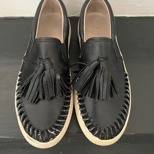 JSlide Black Loafers